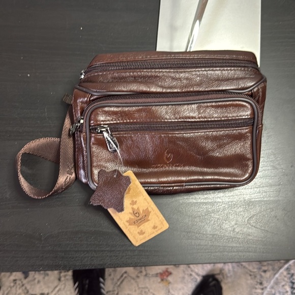 Brown Leather Belt Bag - Picture 3 of 4